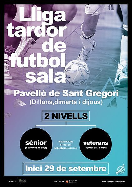 LLIGA TARDOR FUTBOL SALA SANT GREGORI