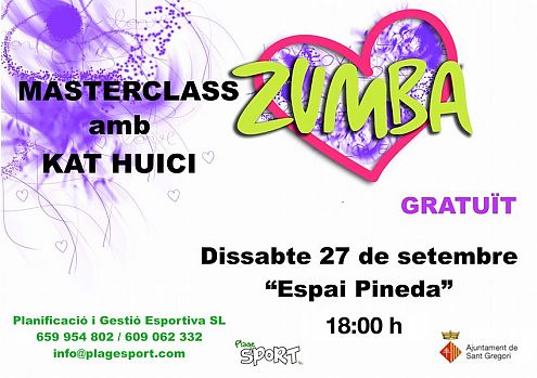 MASTERCALSS ZUMBA!!!