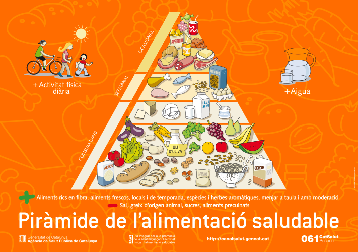 Pirámide de los alimentos